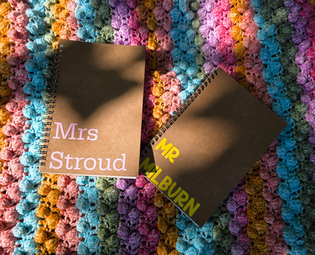 Personalised A5 Notebook