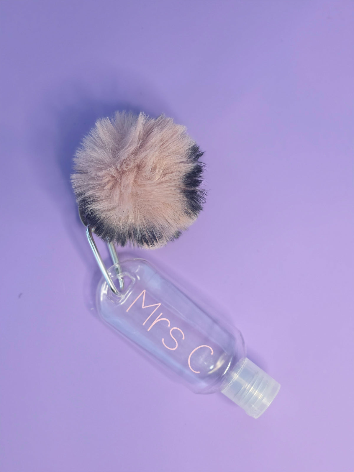 Personalised Hand Sanitiser Bag Charm