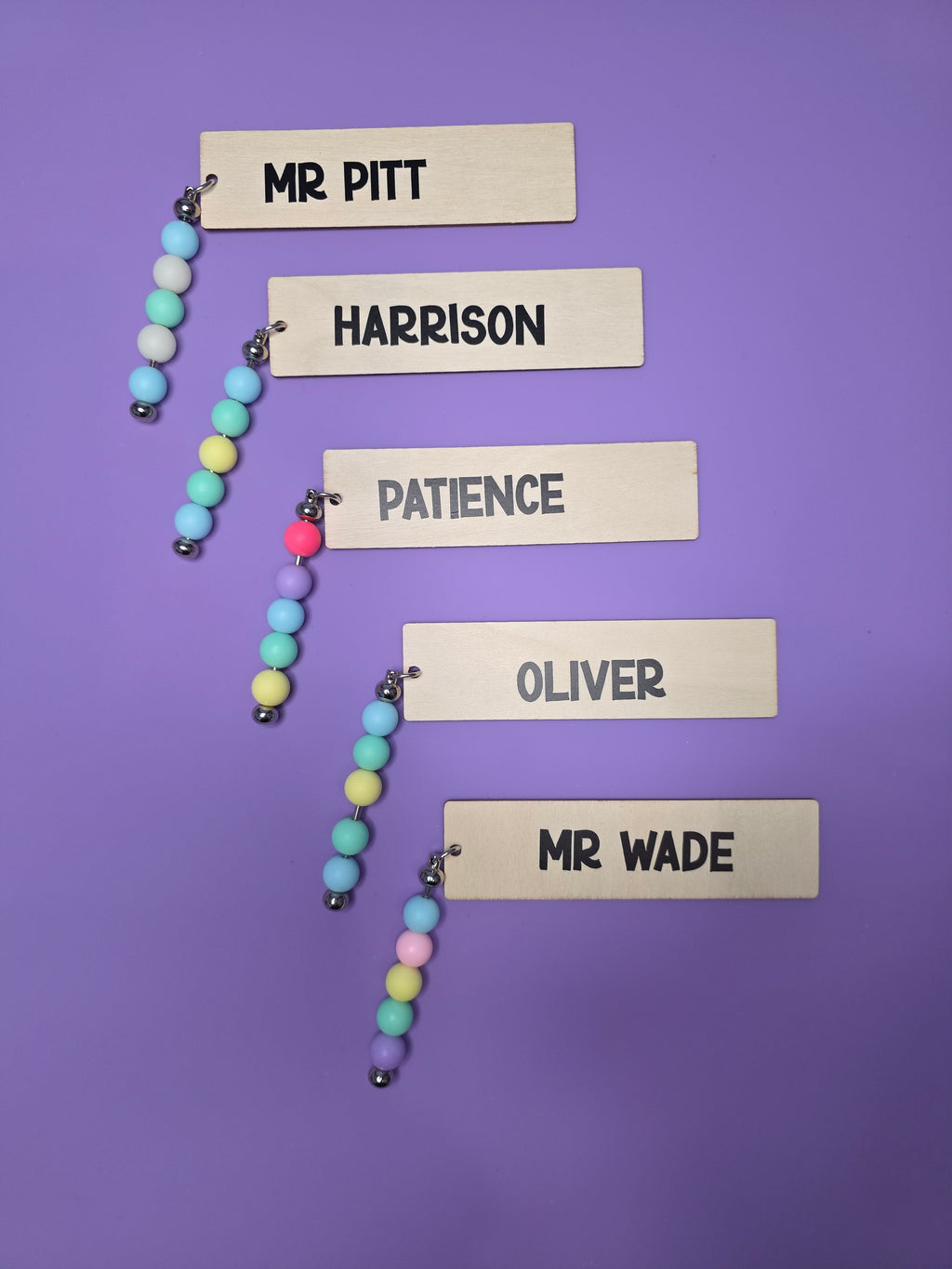 Personalised Wooden Bookmark