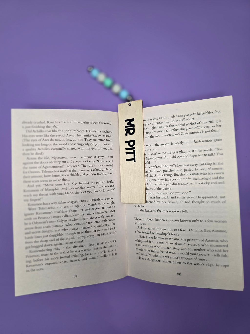 Personalised Wooden Bookmark
