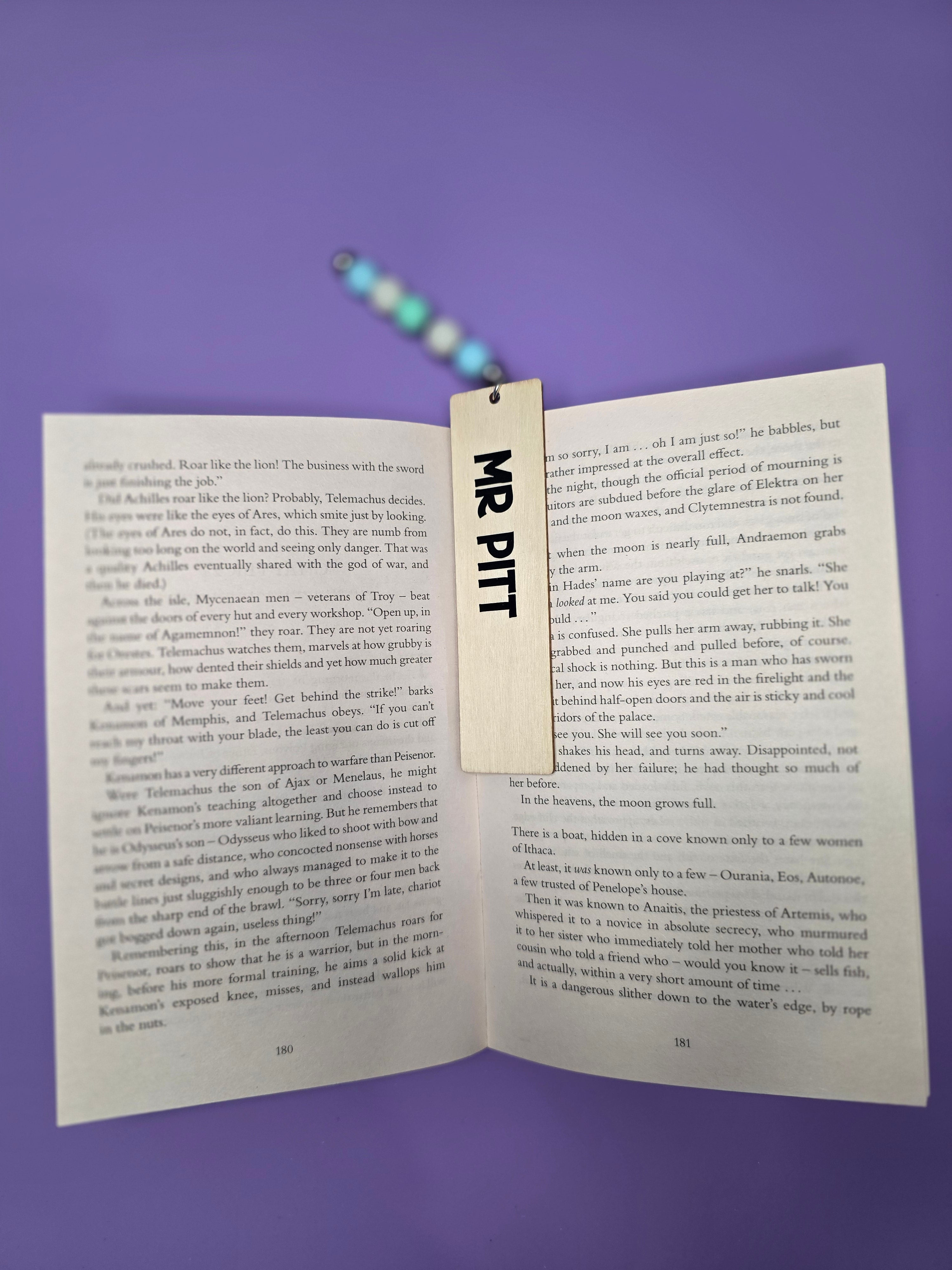 Personalised Wooden Bookmark