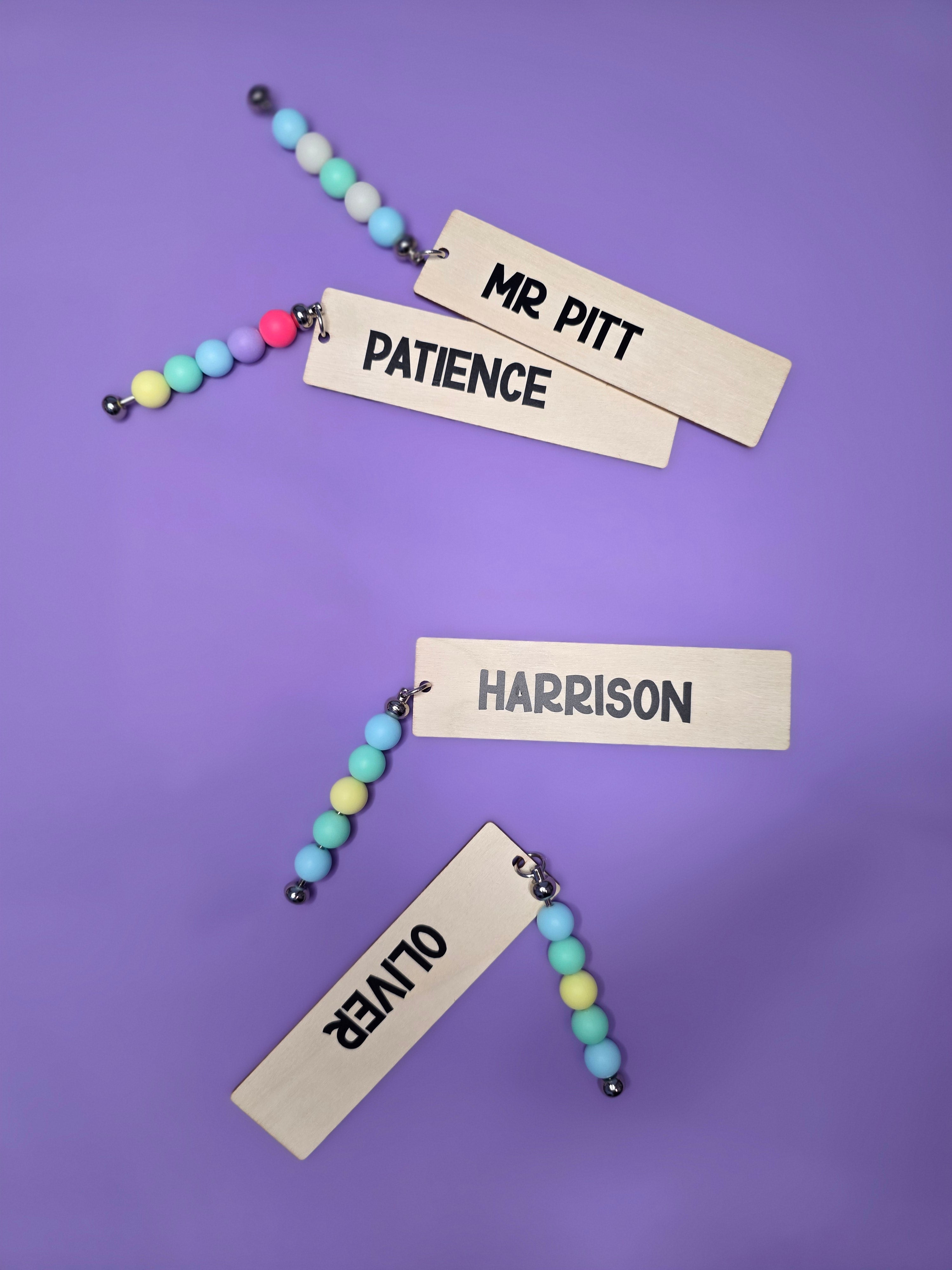 Personalised Wooden Bookmark